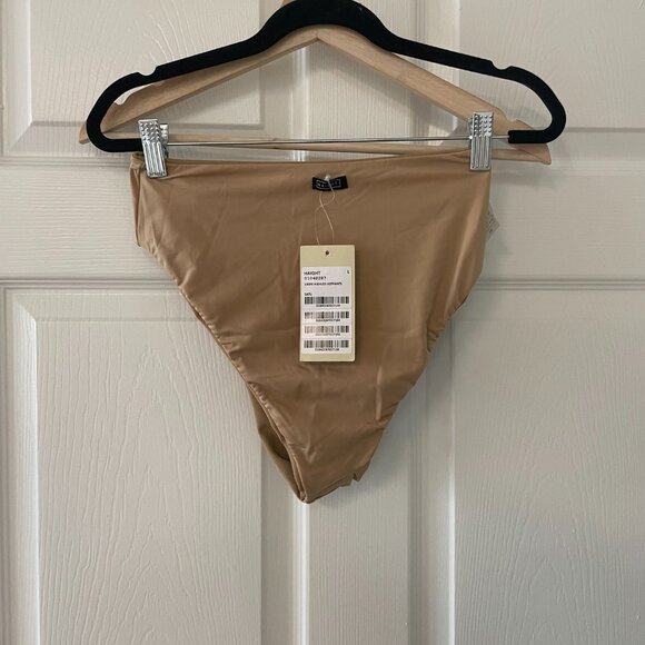 Haight | Crepe Highleg Hotpant Bikini Bottom in Satu - Picture 5 of 6